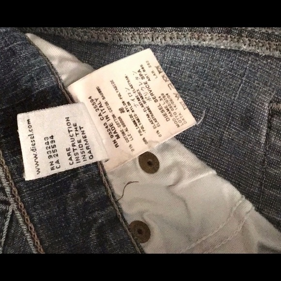 DIESEL High Rise Bootcut Jeans - Picture 3 of 5